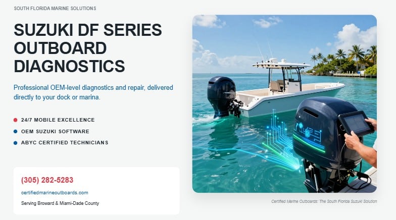 how suzuki outboard diagnostics work south florida