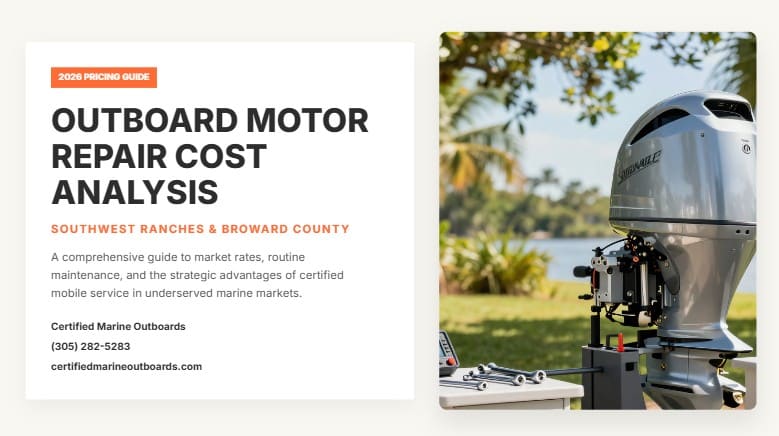 outboard motor repair cost southwest ranches