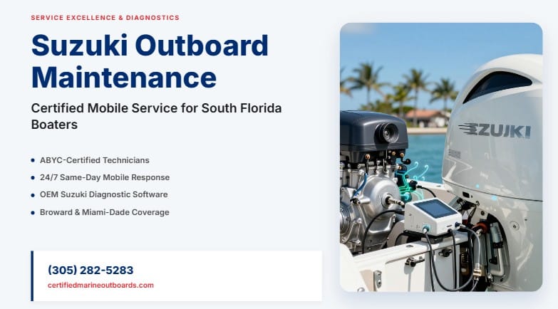 suzuki outboard maintenance calendar south florida
