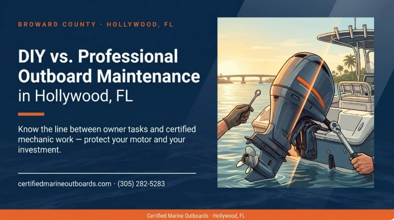 diy vs professional outboard repair hollywood florida 