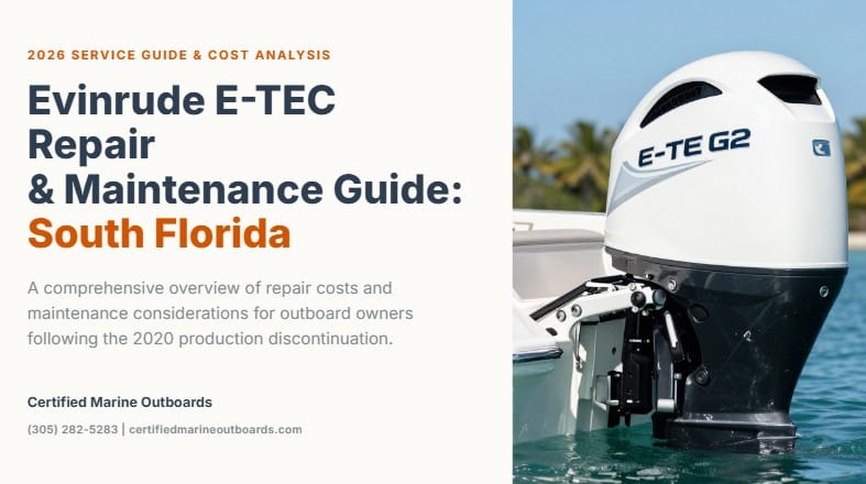 evinrude outboard repair cost south florida