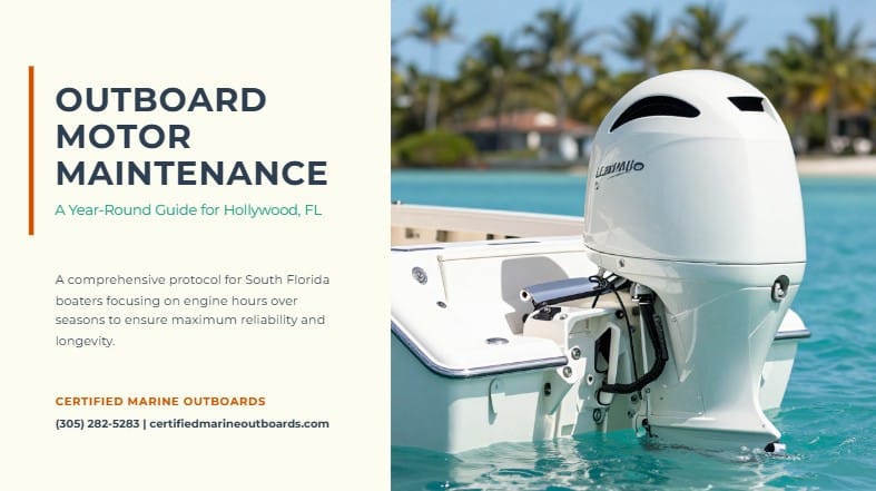 outboard maintenance calendar hollywood florida