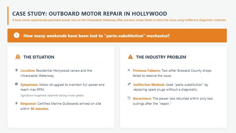 outboard repair case-study hollywood florida